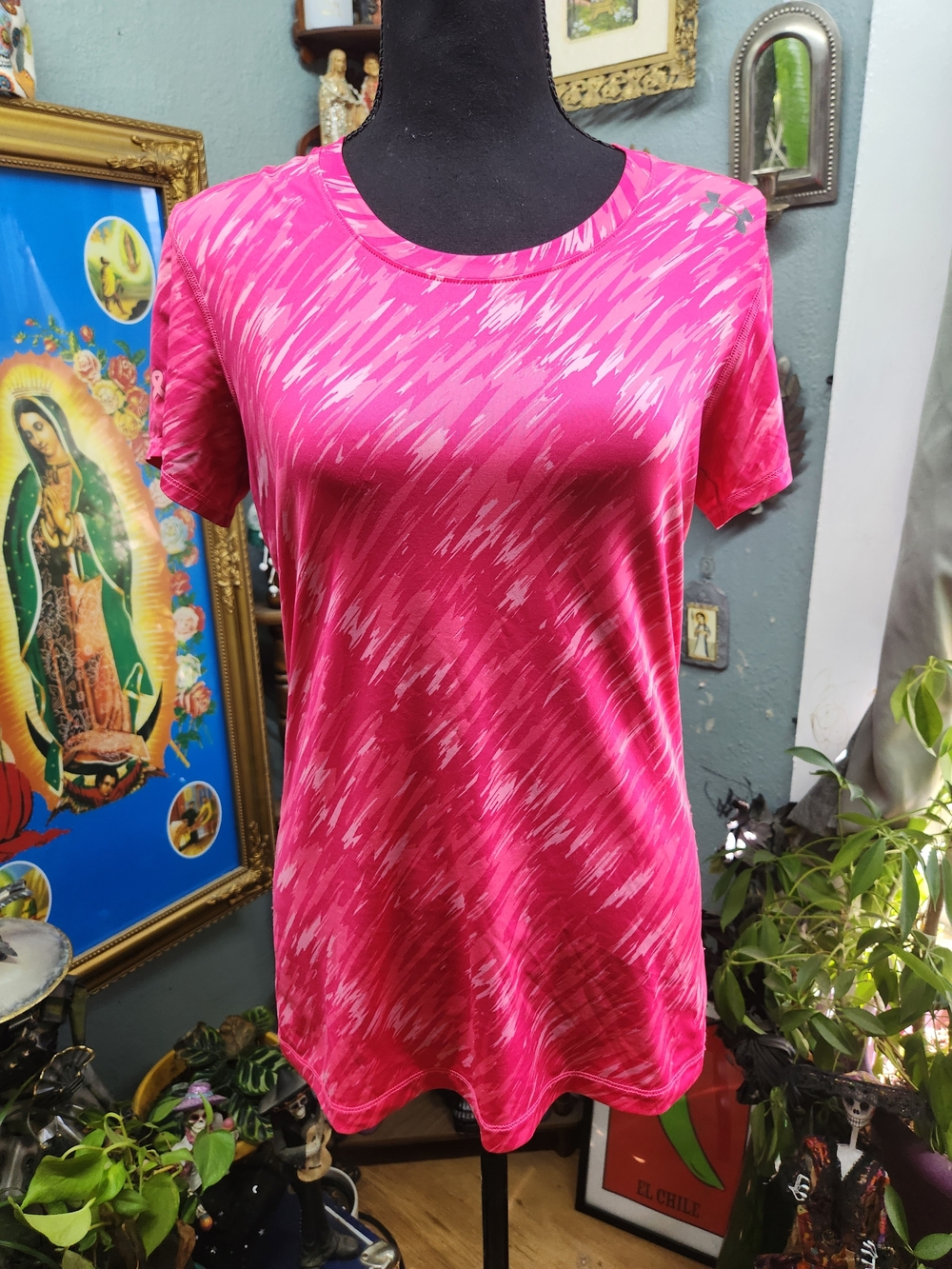 Under Armour Fight Breast Cancer Women's Hot Pink Short Sleeve Crew Tee